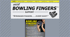 Desktop Screenshot of bowlingfingers.com